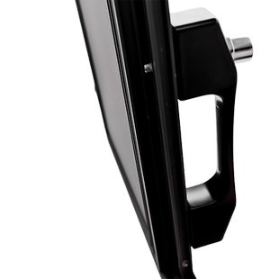 金刚网纱窗带锁防盗锁扣推拉门安全钥匙把手移门背面螺丝执手配件