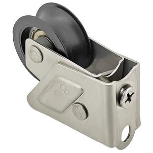 门窗滑轮老式玻璃窗户80F推拉门下轨道单轮铝合金门轮底部滚轮