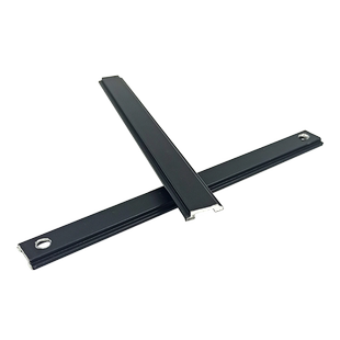 欧标断桥铝门窗连接杆系统窗户传动条外开下悬铝条杆五金配件