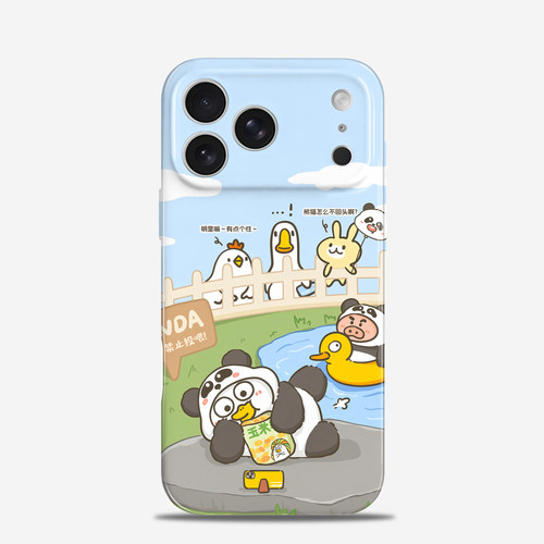 小刘鸭适用iPhone17Promax苹果16手机壳mate70华为pura80可爱nova14小米15不撞壳oppofindx9卡通vivoX300荣耀