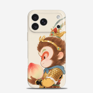 Q版美猴王孙悟空手机壳iPhone16promax苹果14小米15华为mate70适用p60可爱oppoReno14防摔vivox200荣耀magic7