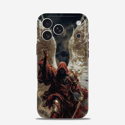 巴洛克暗黑天使适用iPhone17手机壳15plus苹果16promax华为mate80艺术P70小米17防摔oppofindx9小众VIVOX300