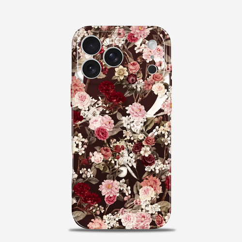 繁花似锦 适用iPhone18promax苹果17手机壳16e简约15plus小众14华为mate80保护壳pura90小米17防摔oppofindx9