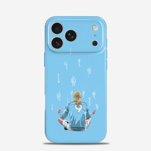 哈兰德冥想 适用iPhone17promax苹果16PRO手机壳15高级感小众14不撞壳13华为mate80防摔90小米17全包vivoX300