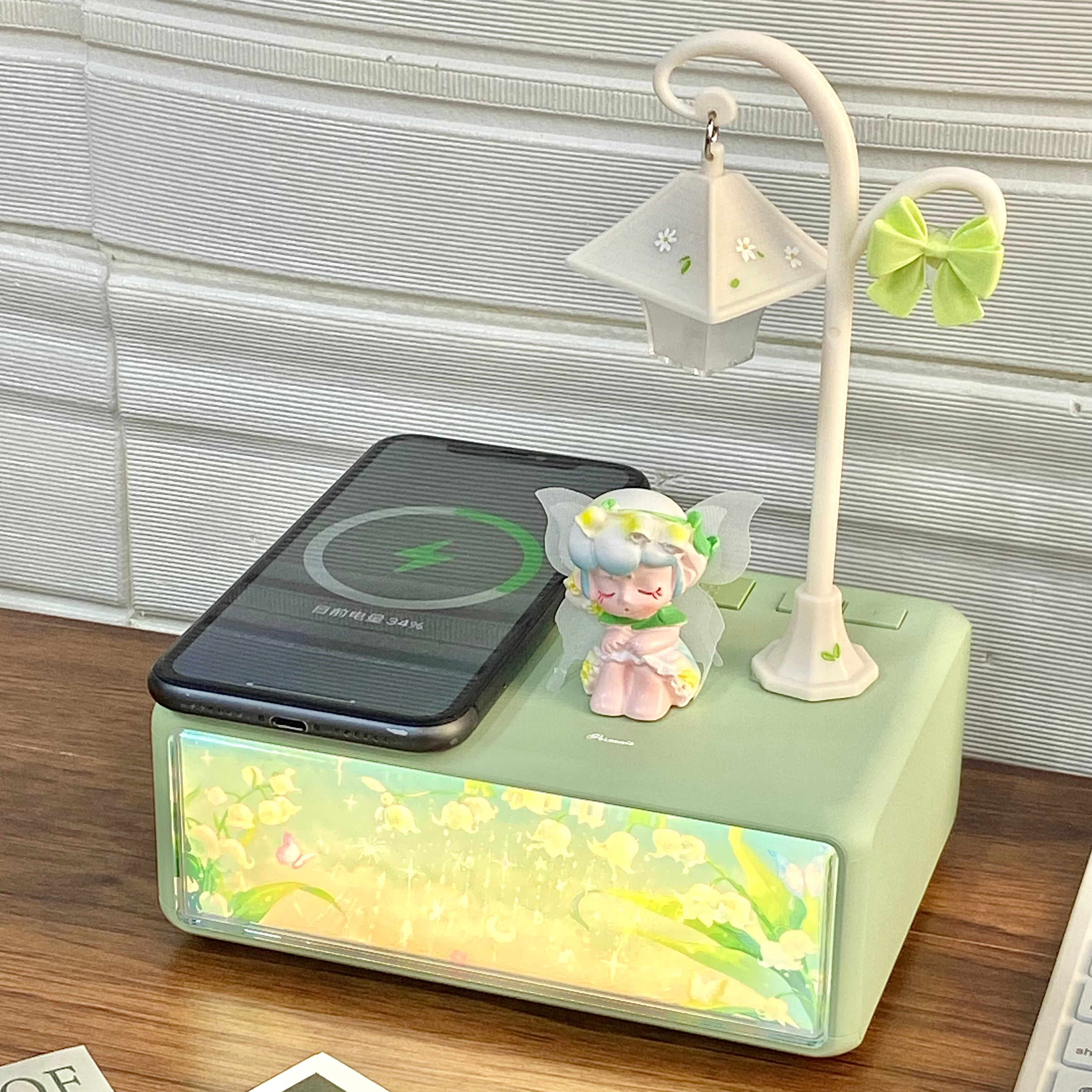 灯光画蓝牙音响女生实用生日礼物送闺蜜女友手机充音箱三八女神节