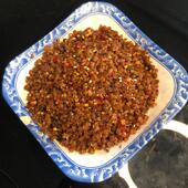 恩施农家纯手工干豆豉酱豆子麻辣豆丝辣椒土特产 宣恩油豆酱500g