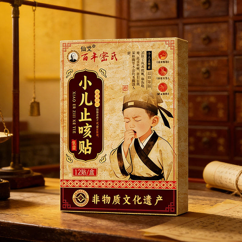 止咳贴小儿咳嗽化痰止咳清肺润肺祛痰特成人感冒效药支气管炎神器