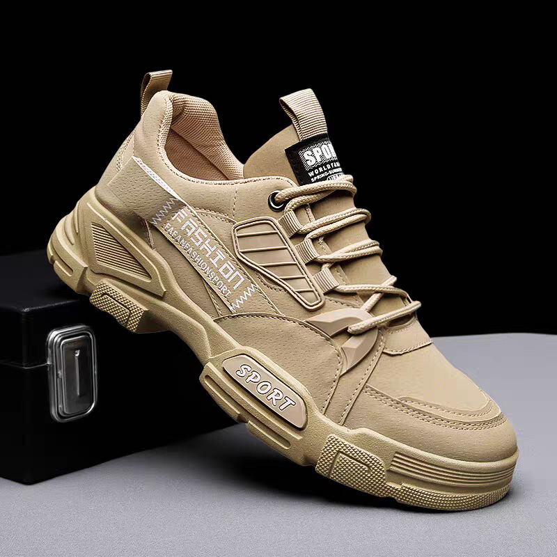 工装鞋男鞋2025年新款秋季潮流百搭休闲板鞋低帮男士小众平底潮鞋