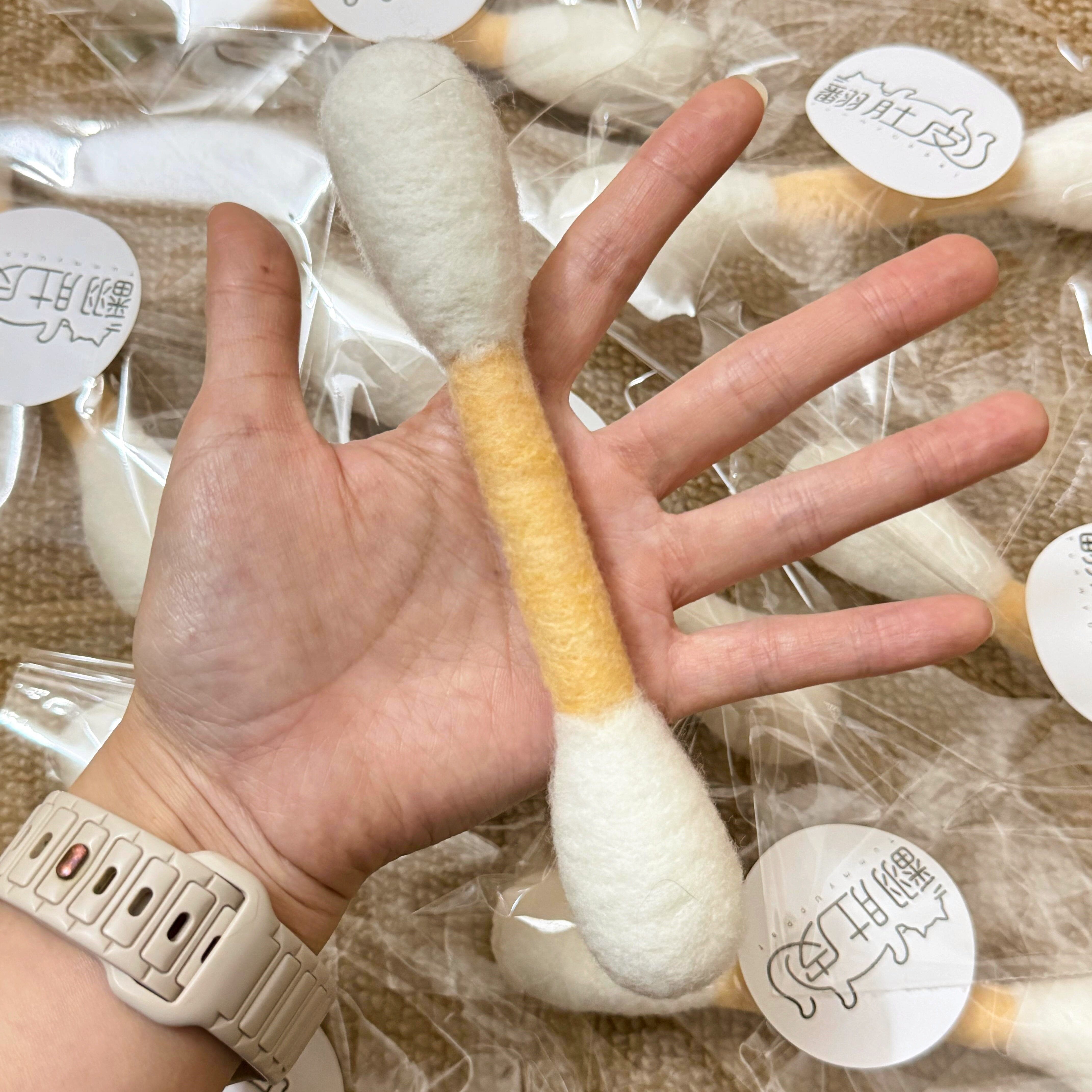 立减5元猫咪超大号棉签解闷玩具