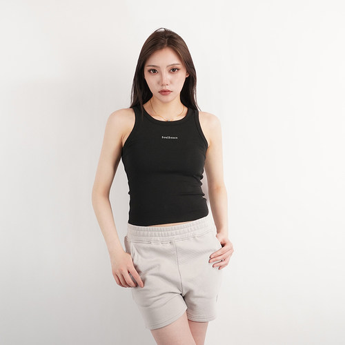 soulsense纯色甜酷背心女