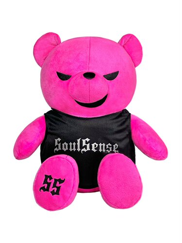 SoulSense网红潮玩可爱Eric大熊pink版创意动物
