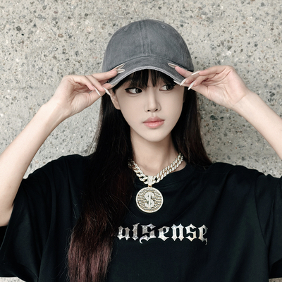 SoulSense水洗色帽子休闲风鸭舌帽春季日系韩版平檐春夏太阳帽