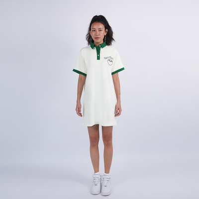 SoulSense显瘦polo裙棉