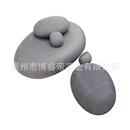 现货鹅卵石造型软包沙发商场酒店售楼部美陈等候玻璃钢休闲椅系列