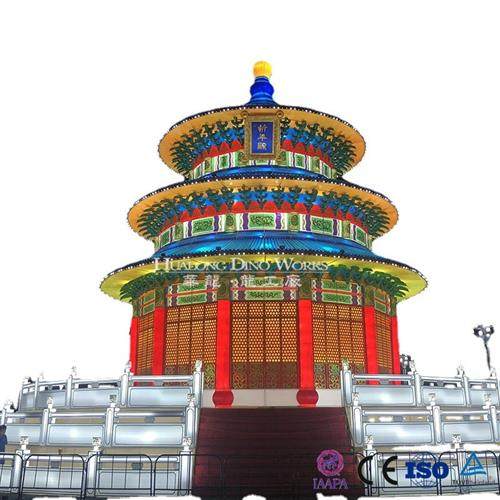 大宋不夜城彩灯宫灯北京故宫大门模型景区主题公园造景美陈互动