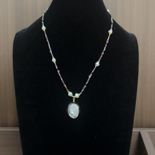 C0402碧玺巴洛克项链XX1201 碧玺巴洛克项链 展会获奖款