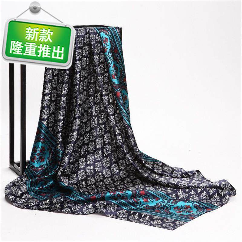 90 scarf air conditioner Shawl Satin Scarf Occupation Silk scarf Large square Hangzhou Spring and summer silk Leopardin the Accessories/Leather belt/Hat/Muffler , Muffler/Scarves/Shawl  category - from Buy2taobao.com to provide professional Taobao agent buy service