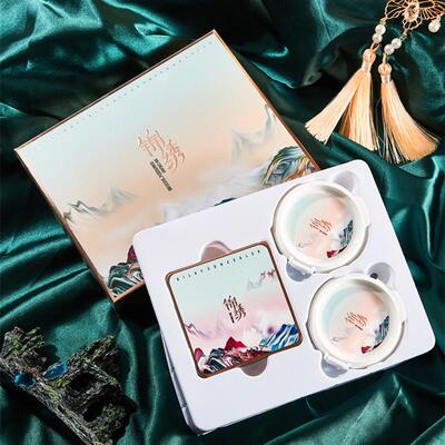 DMDN丝柔遮瑕保湿气垫BB霜提亮肤色滋润不易脱妆送替换装气垫套盒