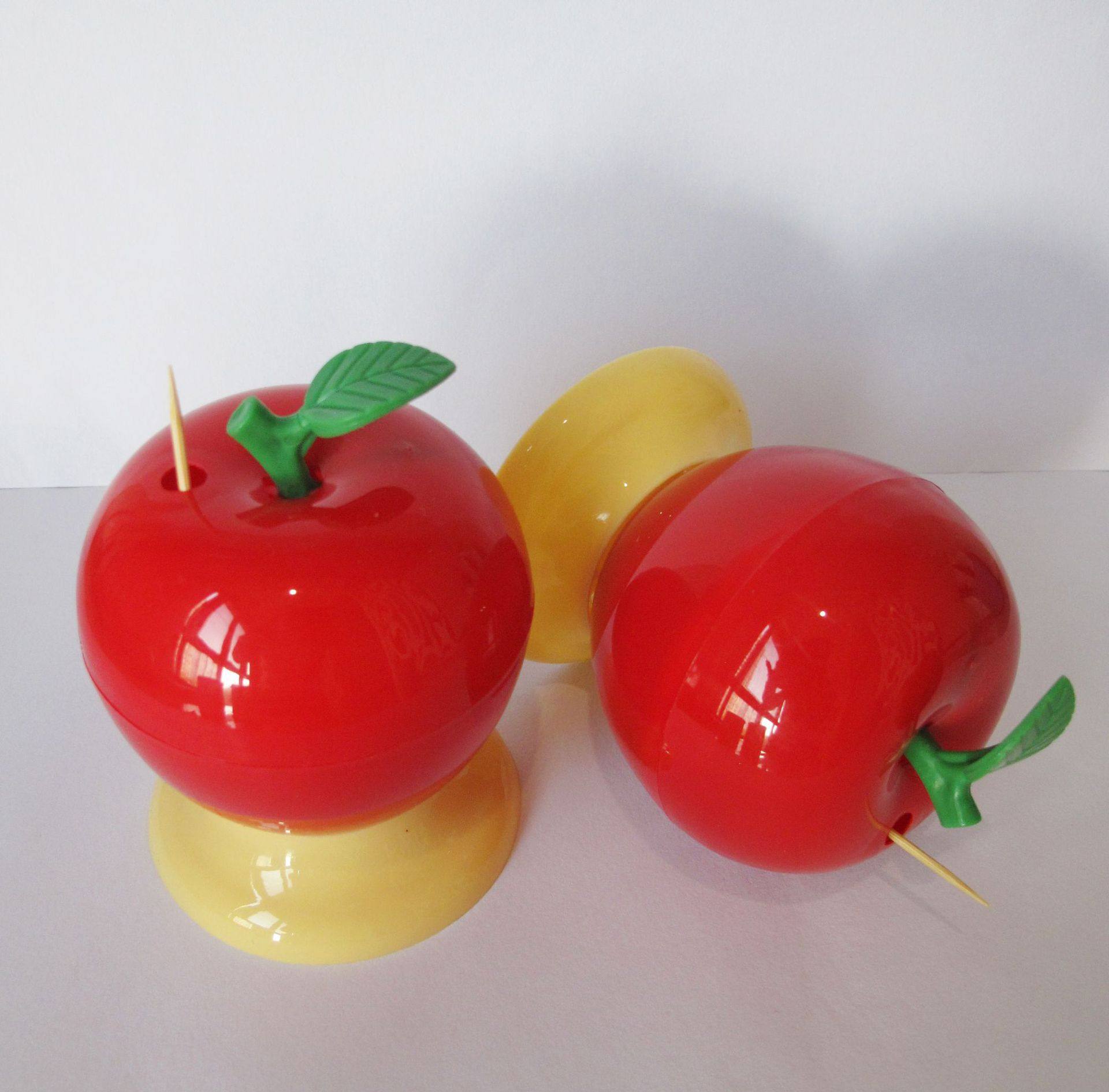 牙签筒2023新款创意苹果牙签收纳盒按压弹出式网红自动牙签盒,收纳整理,牙签盒,淘宝优惠券,粉丝福利购,淘宝优惠卷