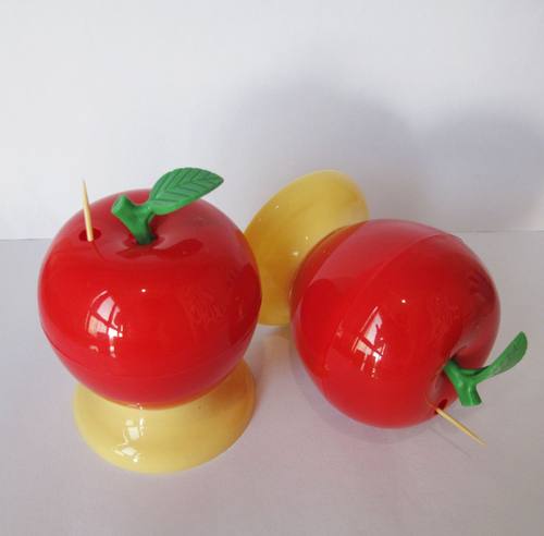 创意苹果网红自动弹出牙签盒