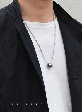 小蛮腰项链男潮轻奢高街欧美ins