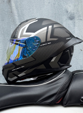 Orz摩托车头盔男女全盔冬季蓝牙四季大尾翼机车跑盔DOT新3C认证