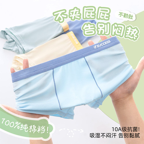 男童内裤冰丝莫代尔透气中大童