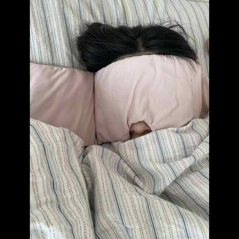 【失眠救星】重力眼罩深度睡眠辅助神器微压遮光缓解疲劳专用新款