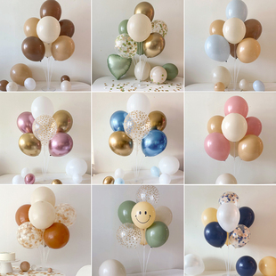 气球桌飘生日立柱桌面支架氛围感道具儿童宝宝周岁派对场景布置