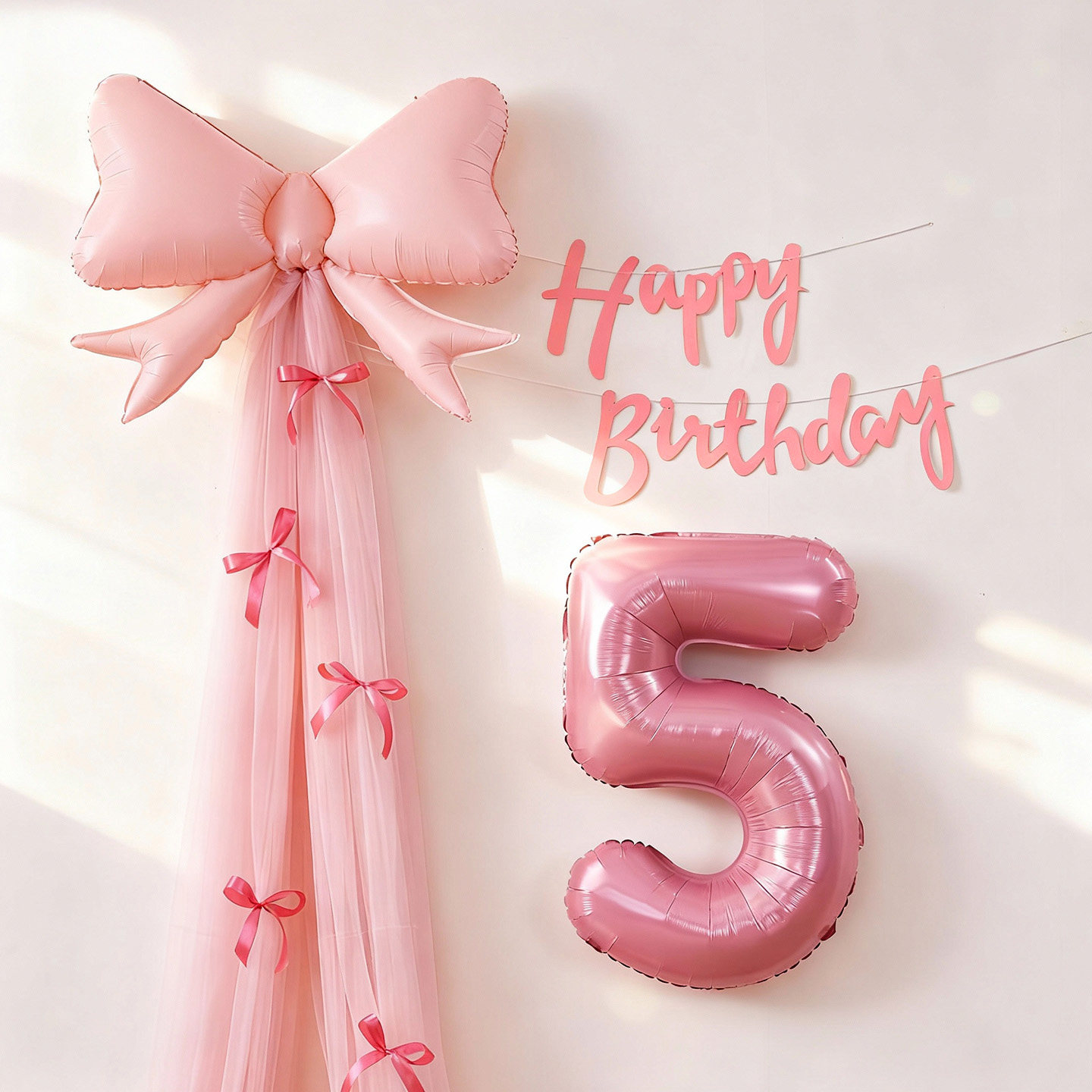 网纱蝴蝶结DIY生日场景装饰布置派对氛围感拍照打卡道具背景墙,节庆用品/礼品,气球,淘宝优惠券,粉丝福利购,淘宝优惠卷