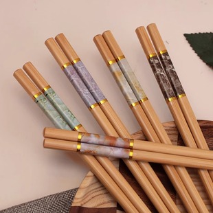高档耐高温成人不发霉一人一筷好夹防滑竹筷 健康楠竹筷子家用新款