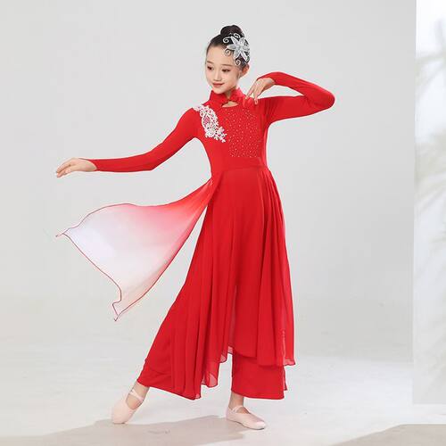 五星红旗大合唱演出服女