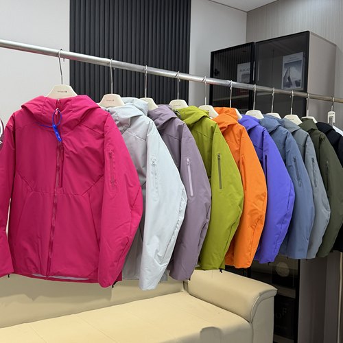 棵米ai蕉家！户外山系情侣款防风防水科技棉保暖御寒连帽棉服外套