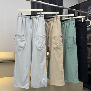 伞兵裤 复古轻量抽绳两穿束脚休闲工装 户外山系情侣款 棵米ai蕉家
