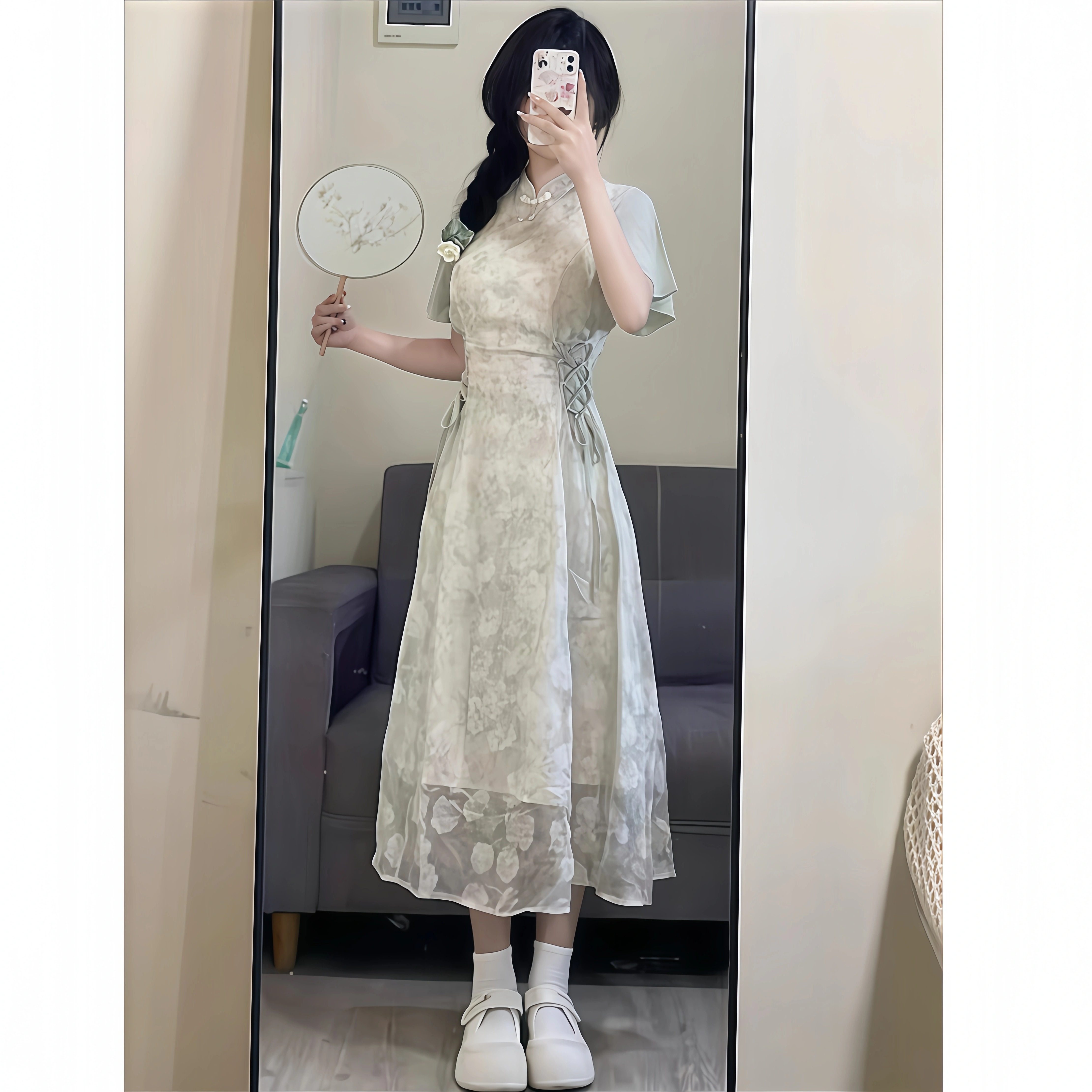 日常国风洋装夏日绝美小