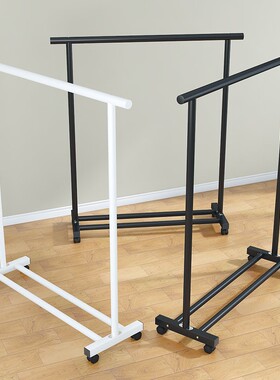 晾衣架落地折叠室内卧室衣架家用单杆式阳台晒衣架升降简易挂衣架