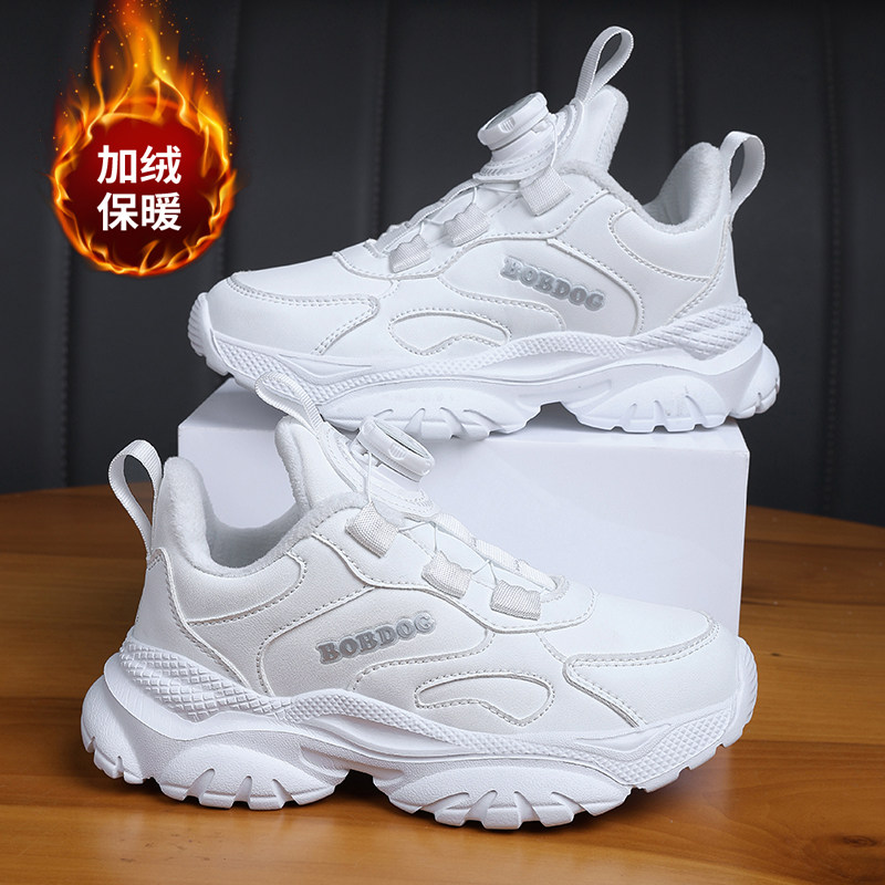 巴布豆儿童秋冬棉鞋防滑