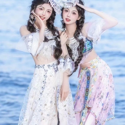 苗族苗疆抹胸舞蹈影楼婚服土家族少数民族风服饰演出摄影旅拍写真