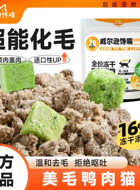 威尔逊馋嘴化毛球猫粮无