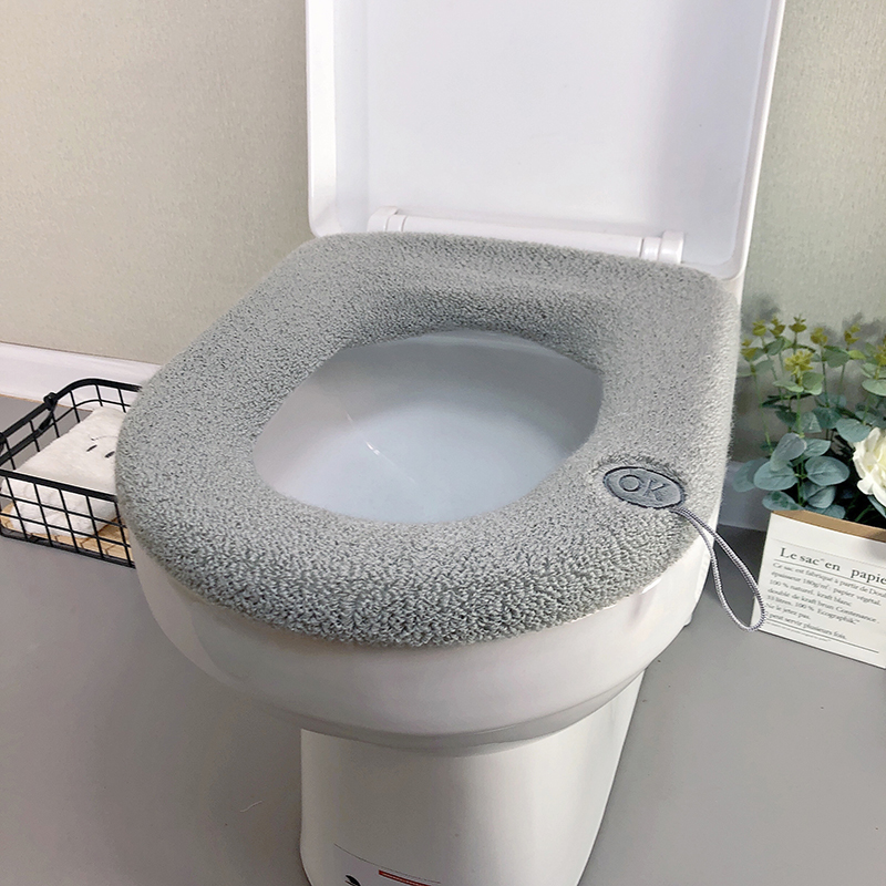 北欧风通用加绒坐便套
