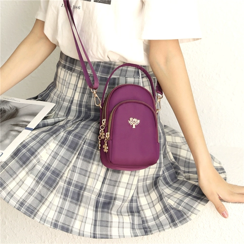 Маленькая небольшая сумка, барсетка, нейлоновая сумка на одно плечо, портативный кошелек, коллекция 2023, ткань оксфорд