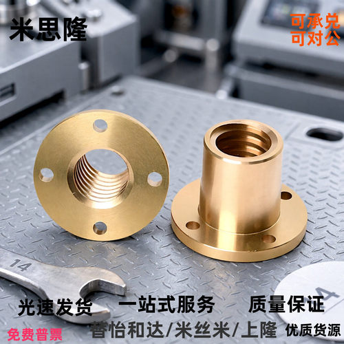 LJP60 61 62 63-d10 d12 d14 d16 d20 d22 d25 d28 d32丝杠铜螺帽