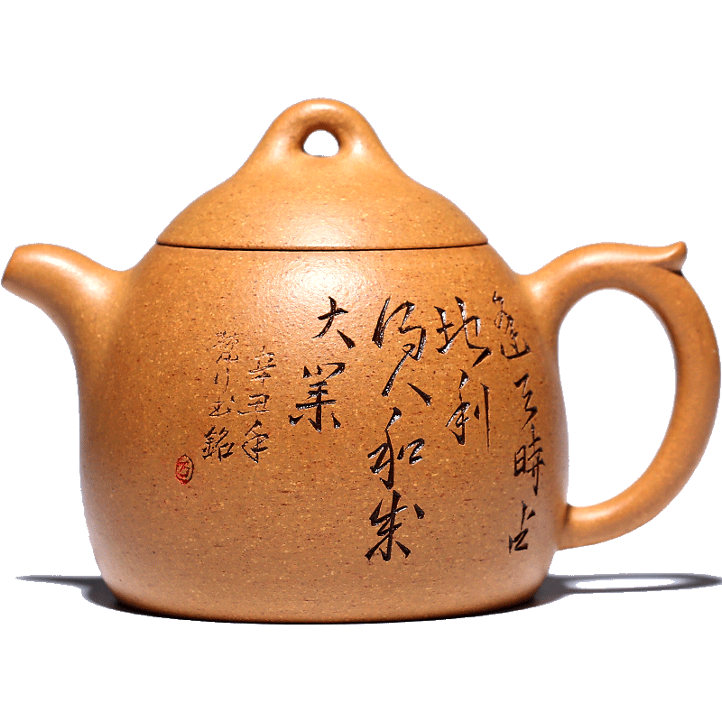 名家风国工黄金段秦权宜兴紫砂壶