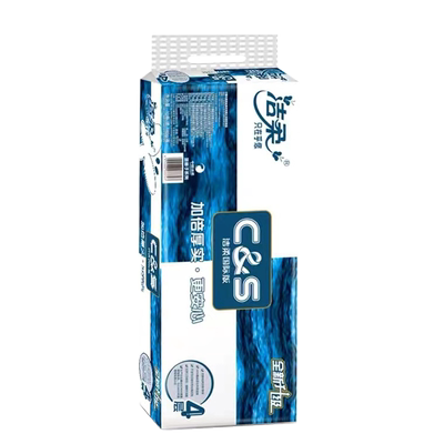 洁柔140g*10卷有芯卷筒纸4层无香