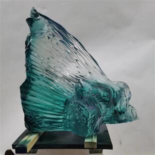 饰工艺品定制 透明假山树脂雕塑摆件创意抽象办公室酒店玄关家居装