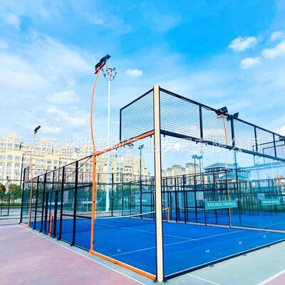 板式网球场地帕德尔网球场隔离网运动场Padel Court笼式网球场