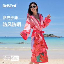 2025新款夏天夏季女士薄款可穿式吸水柔软速干游泳斗篷浴巾长款