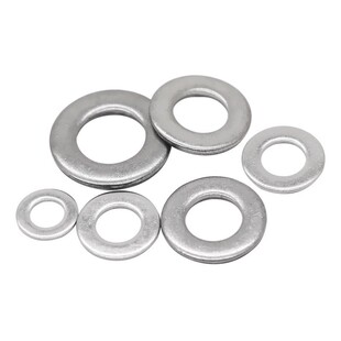 RC模型车螺丝加强垫片 M3 M4孔银色垫片 减小虚位用 （10片装）