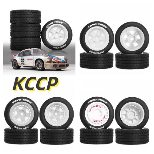 KCCP1/10田宫M车RC平跑漂移通用美嘉欣1/14拉力车60D轮毂轮胎W246