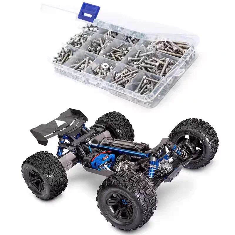 1/8 Traxxas雪橇Sledge遥控车螺丝包维修 螺丝盒套装易损升级件